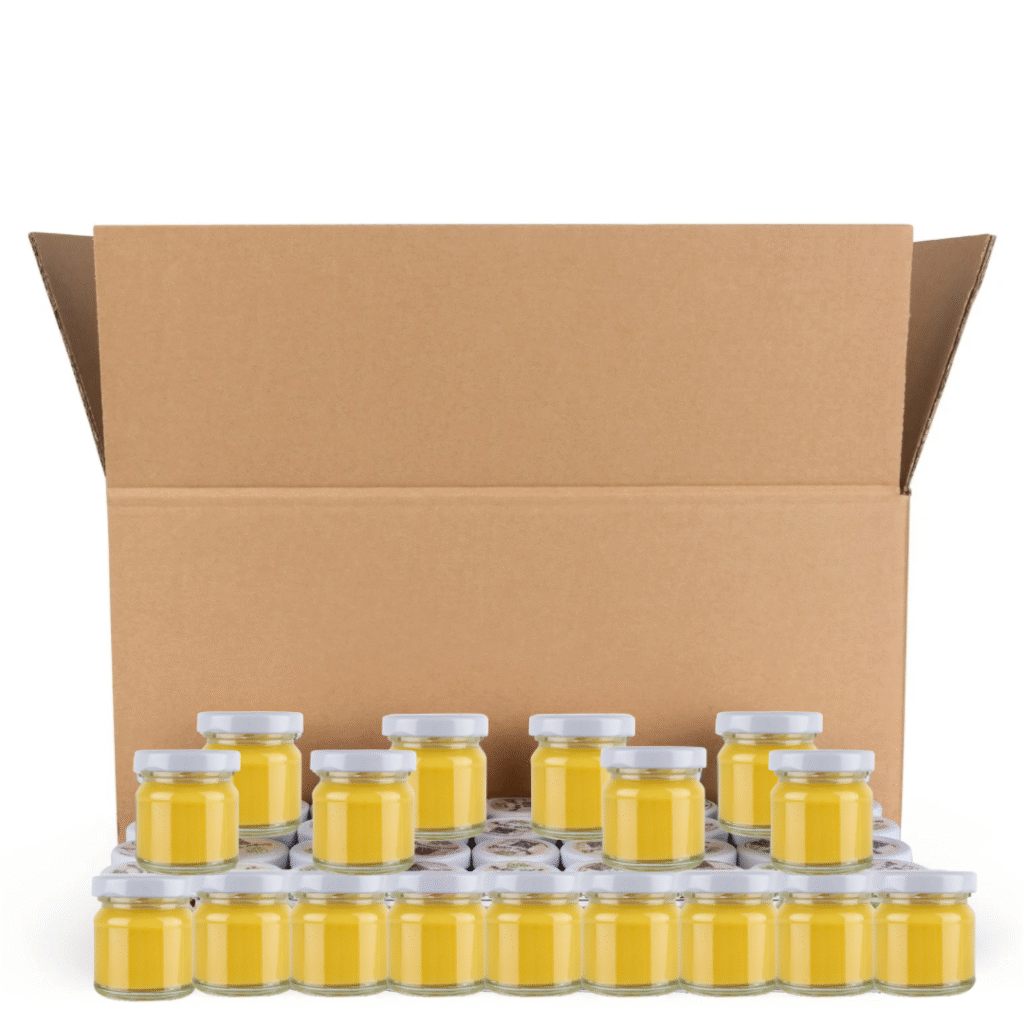 Gembershot box van Cilly Juices