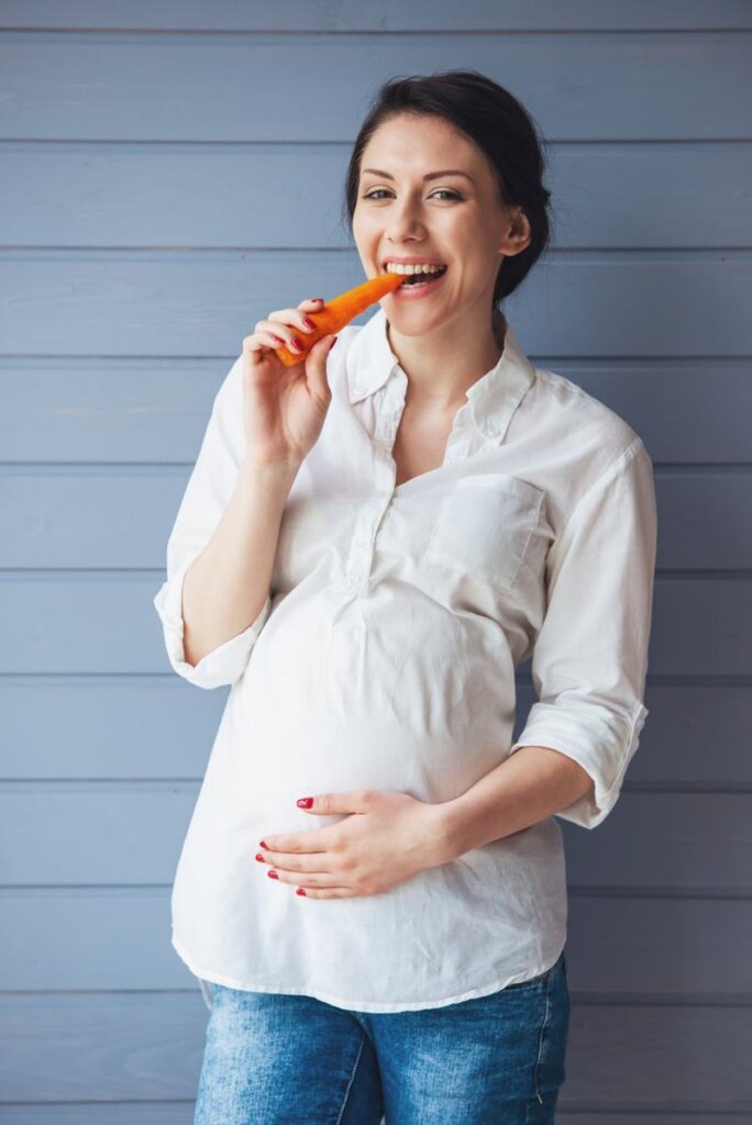 wortels tijdens de zwangerschap