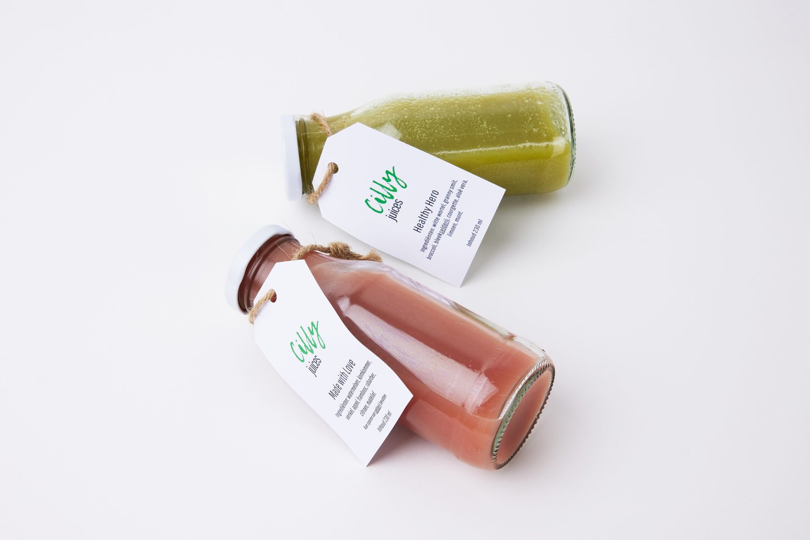 Made with love, groentesap met watermeloensap