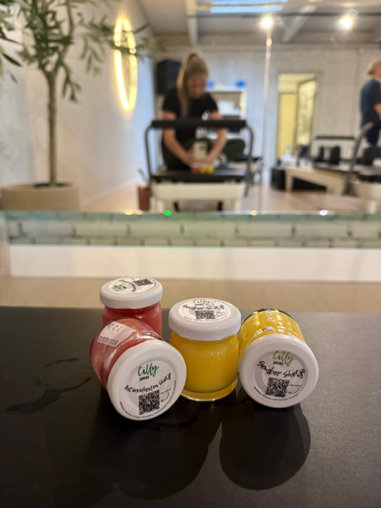 Reformer pilates groentesappen cilly juices