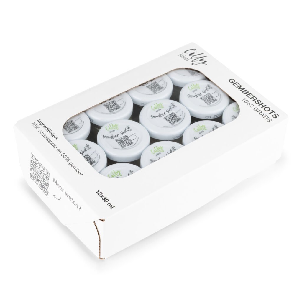 Gember shot voordeelbox 10+2 gratis